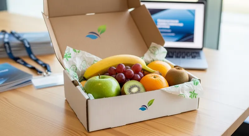 promotional fruit boxes for conference delegate packs australia - promotional merchandise